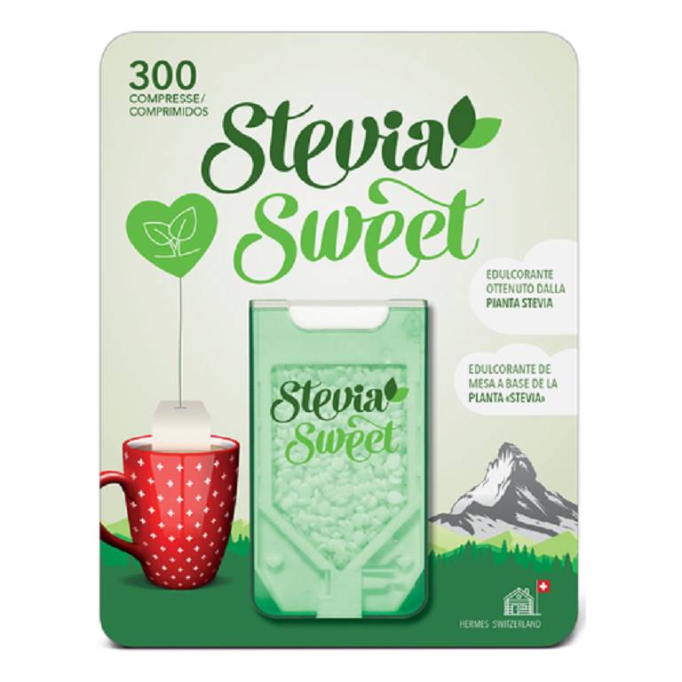 HERMESETAS STEVIA 300CPR