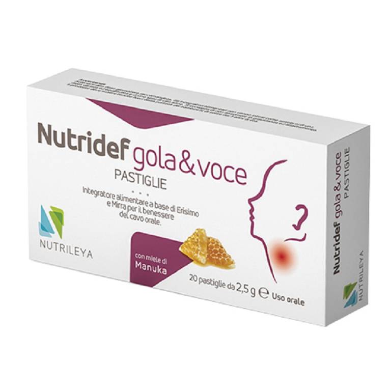 NUTRIDEF GOLA&VOCE MI/LI20PAST